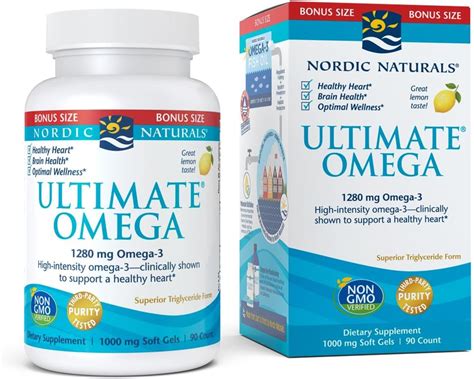 omega 3 nordic naturals amazon|nordic naturals fresh lemon taste.